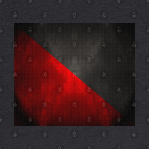 Anarcho-Syndicalism Flag - Lit and Textured by SolarCross